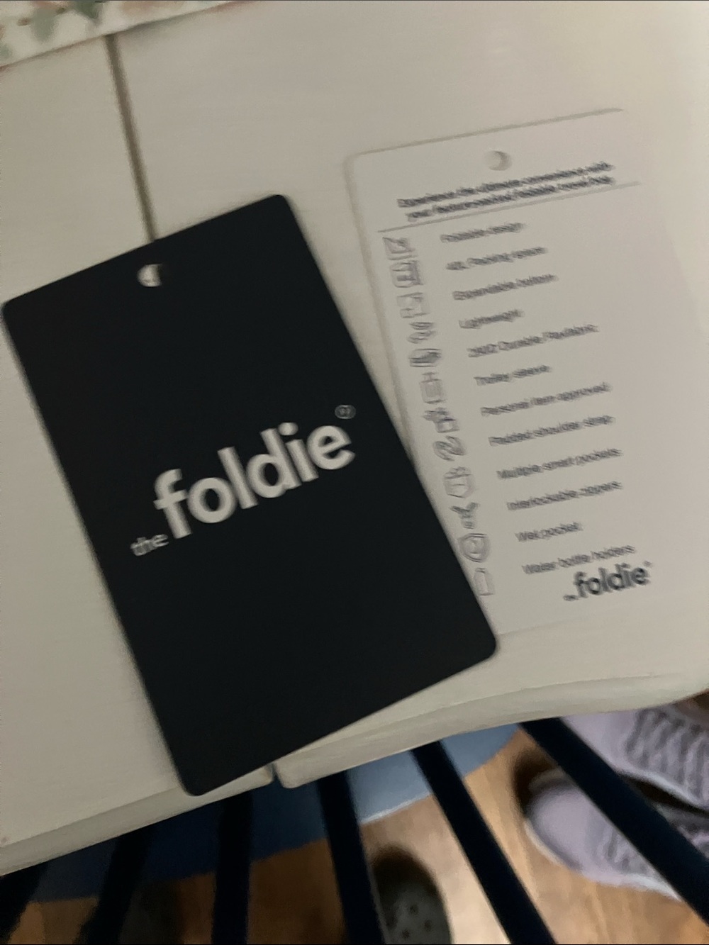 The Foldie Purple Travel Bag New - Picture 6 of 7